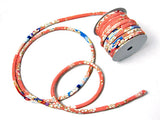 Chirimen Fabric Cord - 1/3in Pink Cherry (Quantity) 1=1yard