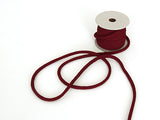 Solid Chirimen Fabric Cord - 1/8in Wine (Quantity) 1=1yard