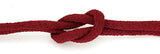 Solid Chirimen Fabric Cord - 1/8in Wine (Quantity) 1=1yard