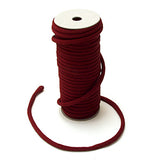 Solid Chirimen Fabric Cord - 1/6in Wine (Quantity) 1=1yard