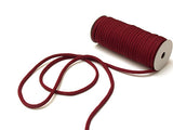 Solid Chirimen Fabric Cord - 1/6in Wine (Quantity) 1=1yard