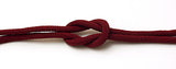 Solid Chirimen Fabric Cord - 1/6in Wine (Quantity) 1=1yard