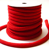 Solid Chirimen Fabric Cord - 1/3in Red (Quantity) 1=1yard