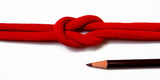 Solid Chirimen Fabric Cord - 1/3in Red (Quantity) 1=1yard