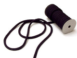 Solid Chirimen Fabric Cord - 1/3in Grape (Quantity) 1=1yard