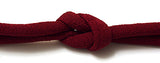 Solid Chirimen Fabric Cord - 1/3in Wine (Quantity) 1=1yard