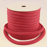 Solid Chirimen Fabric Cord - 1/3in Dark Pink (Quantity) 1=1yard