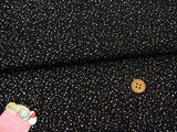 Golds and Silvers on Black (Length) 1=0.25yard
