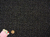 Golds and Silvers on Black (Length) 1=0.25yard
