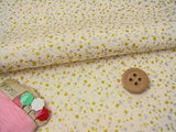 Golds and Silvers on Ivory (Length) 1=0.25yard