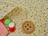 Golds and Silvers on Ivory (Length) 1=0.25yard