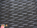 Gold Flecks on Black (Length) 1=0.25yard
