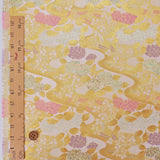 Nishijin-ori Brocade Hydrangeas on Water (Length) 1=0.25yard