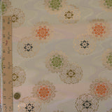 Nishijin-ori Brocade Floating Eight Petal Flowers (Length) 1=0.25yard