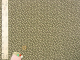 Tiny Cherry Blossoms in Brownish Gray (Length) 1=0.25yard