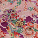 Floral Noshi Bundles & Lucky Mallets - Purple (Length) 1=0.25yard