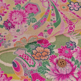 Floral Noshi Bundles & Lucky Mallets - Yellow-Green (Length) 1=0.25yard