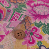 Floral Noshi Bundles & Lucky Mallets - Yellow-Green (Length) 1=0.25yard