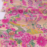 Floral Noshi Bundles & Lucky Mallets - Yellow-Green (Length) 1=0.25yard