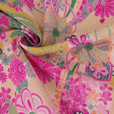Floral Noshi Bundles & Lucky Mallets - Yellow-Green (Length) 1=0.25yard