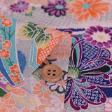 Floral Noshi Bundles & Lucky Mallets - Blue (Length) 1=0.25yard