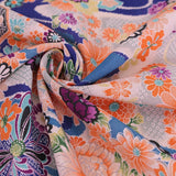Floral Noshi Bundles & Lucky Mallets - Blue (Length) 1=0.25yard