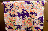 Peacocks and Flowers on Purple (Length) 1=0.25yard