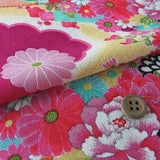 Fans and Flowers on Wine (Length) 1=0.25yard