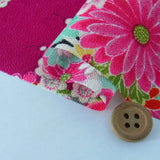 Fans and Flowers on Wine (Length) 1=0.25yard