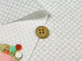 Kanoko Dots on Silver (Length) 1=0.25yard