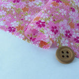 Japanese Garden in Spring & Autumn - Pink (Length) 1=0.25yard