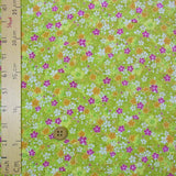 Japanese Garden in Spring & Autumn - Yellow-Green (Length) 1=0.25yard