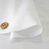 Silver on White (Length) 1=0.25yard