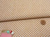 Kanoko Dots on Gold (Length) 1=0.25yard