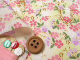 Hazy Cherry Blossoms in Cream (Length) 1=0.25yard