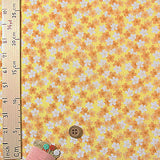 Cherry Blossom Pavement in Yellow (Length) 1=0.25yard