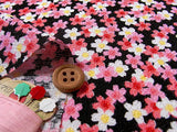 Cherry Blossom Pavement in Black (Length) 1=0.25yard