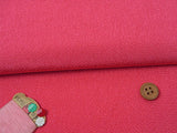 Chirimen - Coral Pink (Length) 1=0.25yard