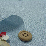 Chirimen - Silver Blue (Length) 1=0.25yard