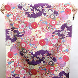 Imperial Brilliant Scene on Purple (Length) 1=0.25yard