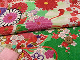 Imperial Brilliant Scene on Green (Length) 1=0.25yard