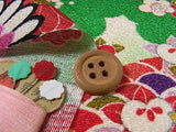Imperial Brilliant Scene on Green (Length) 1=0.25yard