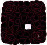 Hand Towel Made from Bamboo Fiber - Rose Black