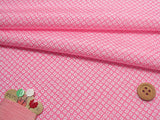 Kanoko Dots on Pink (Length) 1=0.25yard