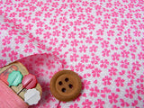 Tiny Cherry Blossoms - White/Pink (Length) 1=0.25yard