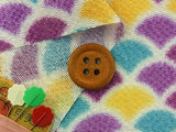 Modern Wave in Purple (Length) 1=0.25yard