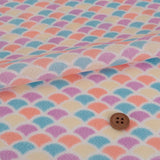 Modern Wave in Pastel (Length) 1=0.25yard