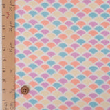 Modern Wave in Pastel (Length) 1=0.25yard