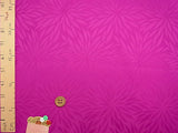 Rinzu Polyester: Mums on Magenta (Length) 1=0.25yard