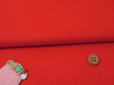 Polyester Woolly Solid - Red (Length) 1=0.25yard
